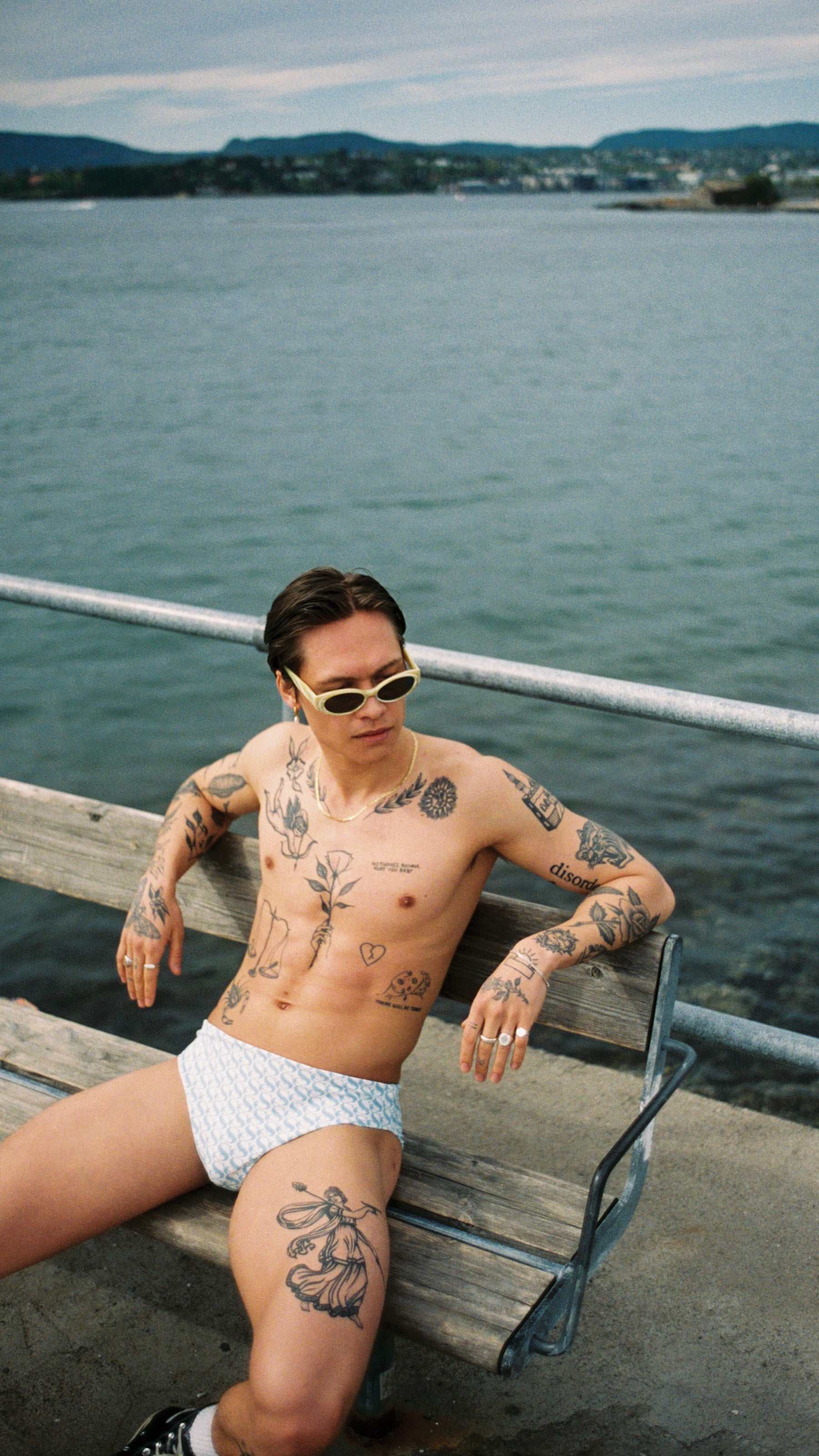 SWIM CLUB Speedo Swimsuit Logo print