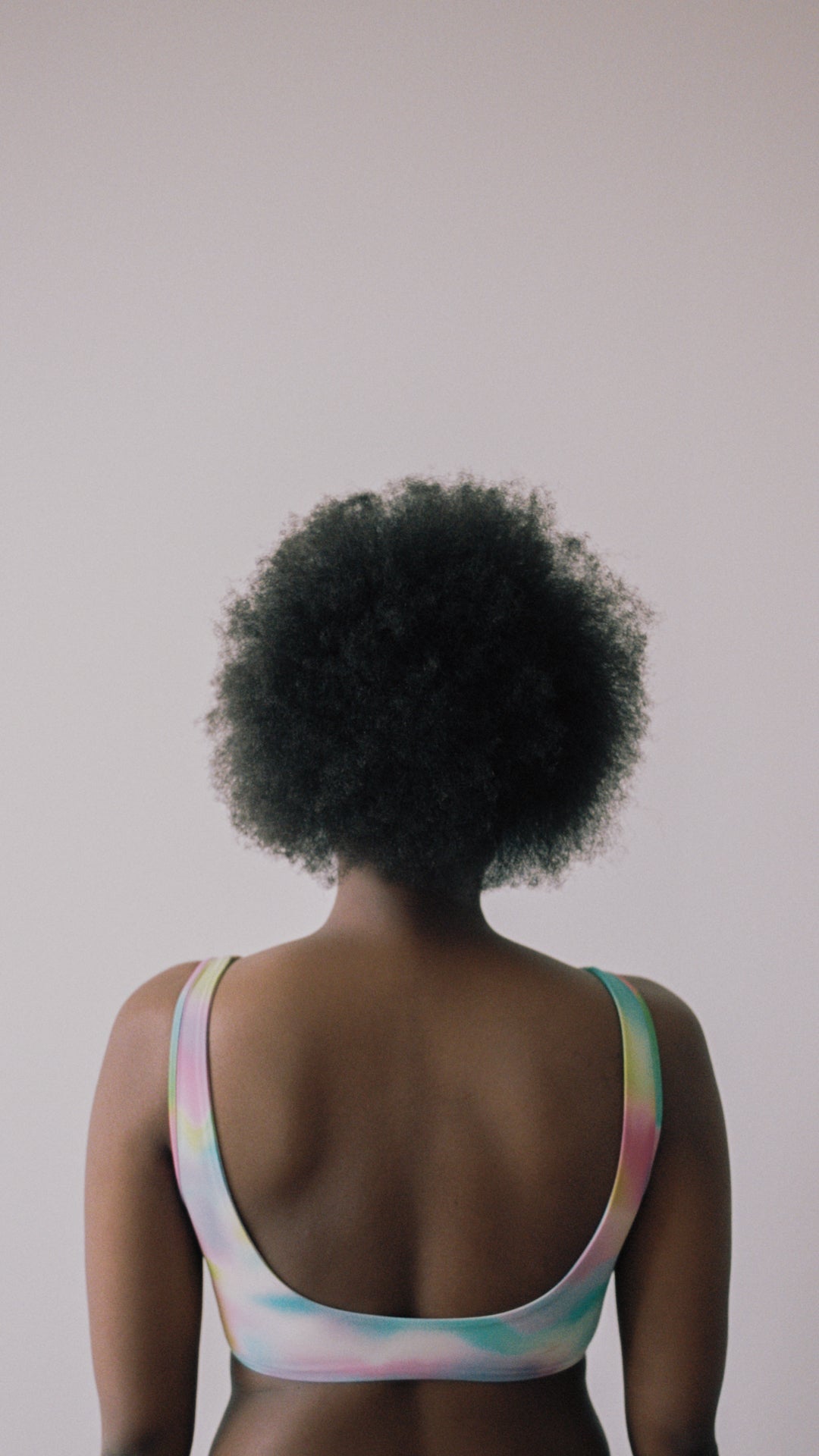 SWIM CLUB Syden top print Bikini Rainbow print