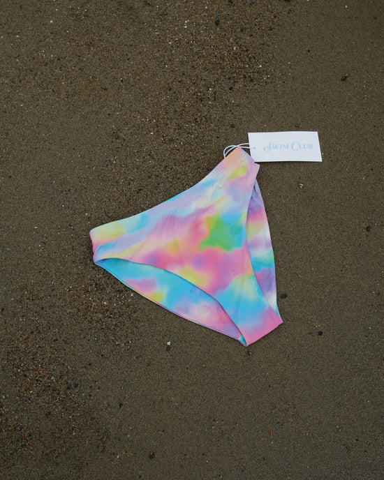 SWIM CLUB Syden brief print Bikini Rainbow print